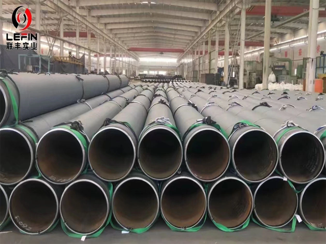 LEFIN STEEL-Submerged Arc welded Helical seam steel pipe6